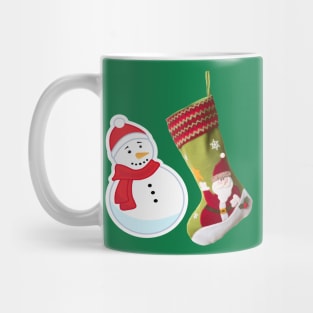 Christmas  Snowmen With Shocks Mug